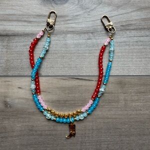 Multicolor Beaded Phone Case Strap